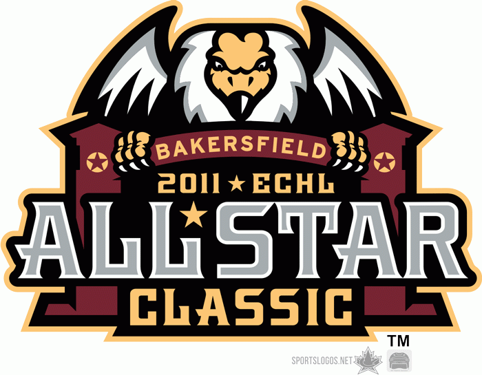 ECHL All-Star Game 2011 primary logo iron on transfers for T-shirts